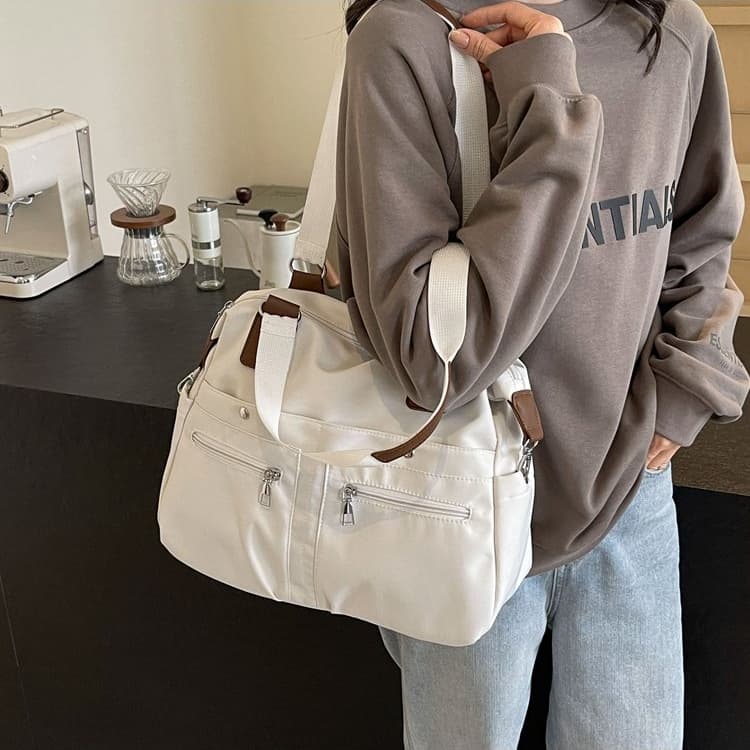 Women's Large Capacity Multi-Pocket Handbag Shoulder Bag