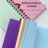 Compact Coil Notebook with Colorful Tear-off Index Cards