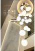Milky White Round Pendant Lamp for Nail Salons, Cafes, Children's Clothing Stores, and Weddings