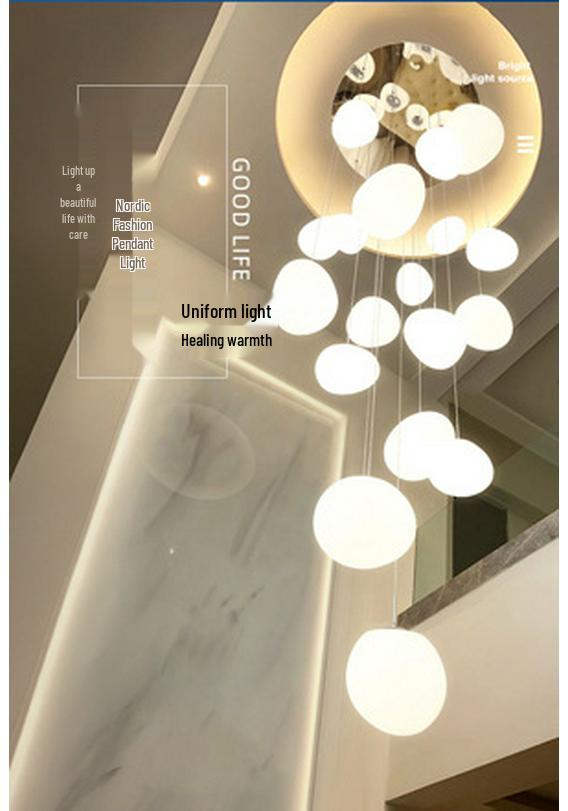 Milky White Round Pendant Lamp for Nail Salons, Cafes, Children's Clothing Stores, and Weddings