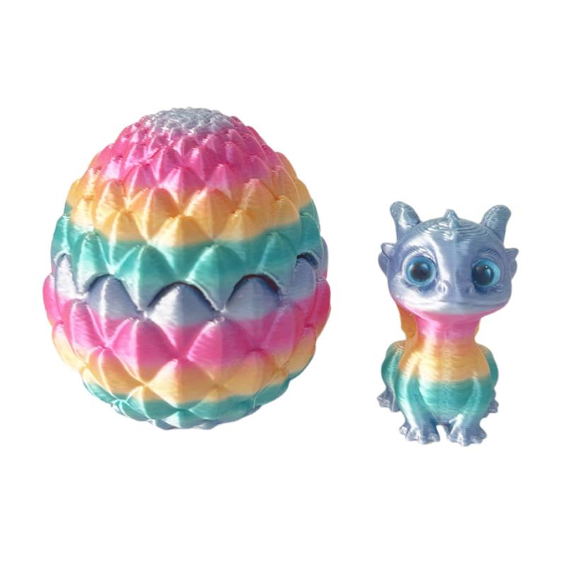 High-Quality 3D High-Quality Printed Fantasy creature High-Quality Egg High-Quality Hatchling High-Quality Decor High-Quality Multicolor