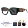 Ladies Fashion Large Frame Anti Blue Light Photochromic Reading Glasses Thick Border Prescription Eyewear