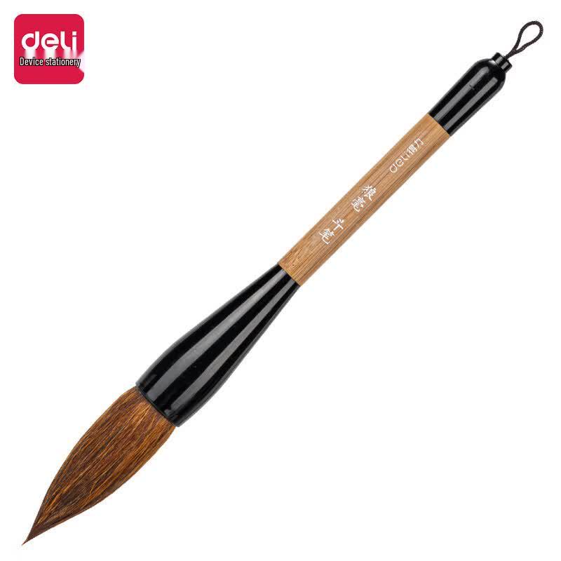 Deli Professional Wolf Hair Calligraphy Brush