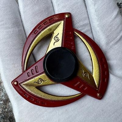 1pc 2 Colors Fingertip Gyro EDC Toy for Adult, Spinner Fingertip Gyro Zinc Alloy Spinner Toy