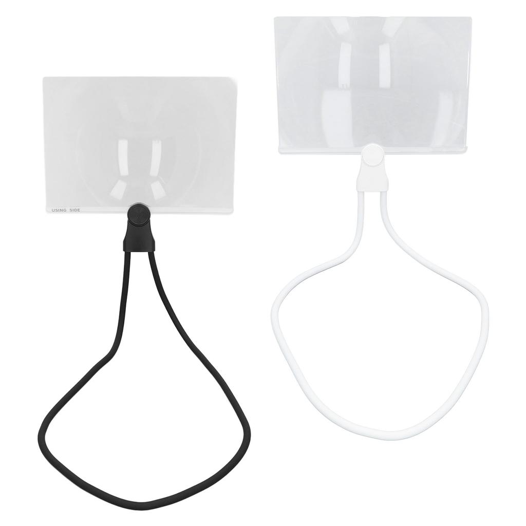 Lupa pentru gât, mărire 3X Lupă pentru gât de mână, orizontală, înaltă definiție