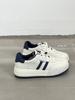 Leather German Training Shoes Women's 2025 Early Autumn New Round Head Platform Lace-up Fashion Cowhide Casual Sports Little White Board Shoes