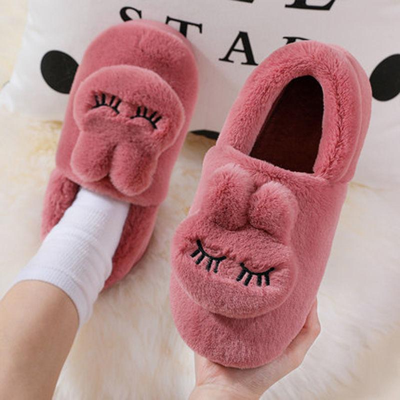 

Хлопковые тапочки женские домашние сумка и комнатные пара платформа хлопковые туфли обувь для родов зимние плюшевые тапочки домашние осень и зима 40/41 [suitable for size 39/40]