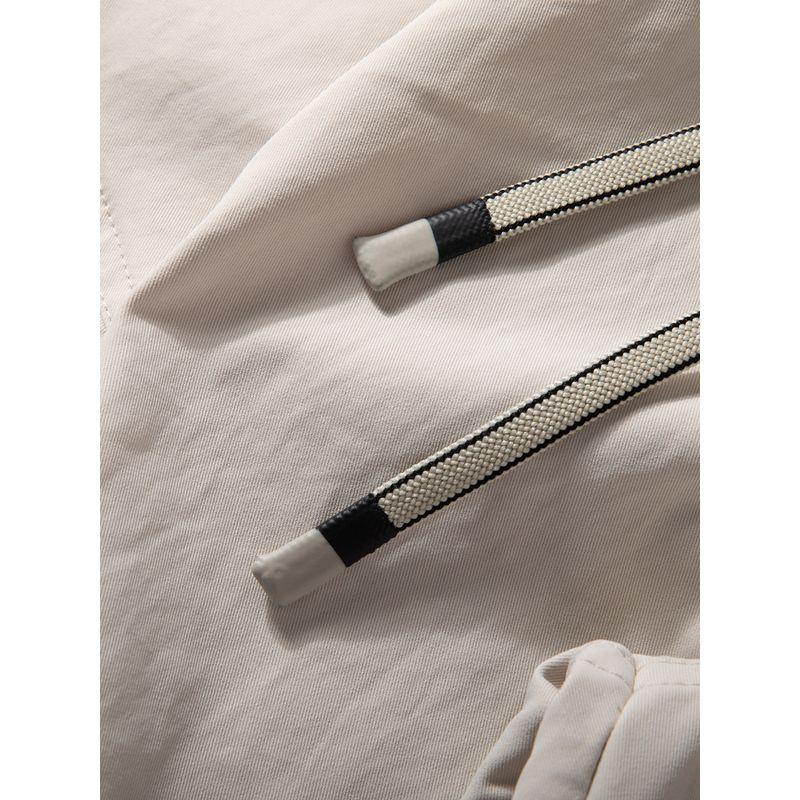 Men's Cargo Pants Spring and Autumn New Trendy American High Street Style with Large Pockets, Unique Design, Loose Casual Wide-Leg Pants