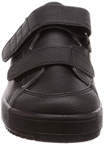 Moonstar V-Step 03 Rehabilitation Shoes for Men and Women, Single Foot Sold, Left Foot Only, Black, Size 27.0 cm, 3E