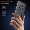 Luksusowe skórzane etui magnetyczne Magsafe do Xiaomi 14 13 12S 11 13T 5G Etui z uchwytem samochodowym Silikonowe odporne na wstrząsy Pokrowiec ochronny