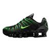 Nike Shox TL Zwart Neon Unisex Sneakers Elektrisch Groen AV3595-012