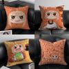 Funny Cute Anime Himouto! Umaru-chan-H Pillow Case Plush Linen Soft Double Sided Printed Design Throw Cushion Decorative Homea