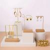 Jewelry Display Stand Bracelet Earring Necklace Storage Wood Base Rack Jewellery Organizer Holder Photo Props Home Decoration