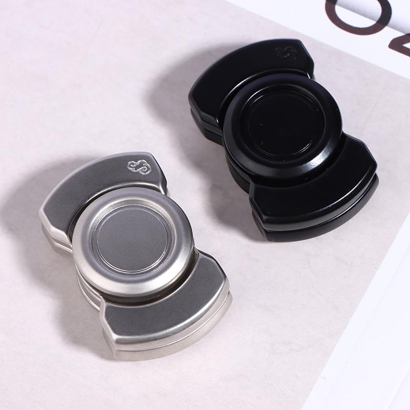 Magnetic Slider, With Multiple Click Buttons Fidget Spinner, 3 In 1 Alloy Material Birthday Gift Entertainment Hand Spinner Adhd
