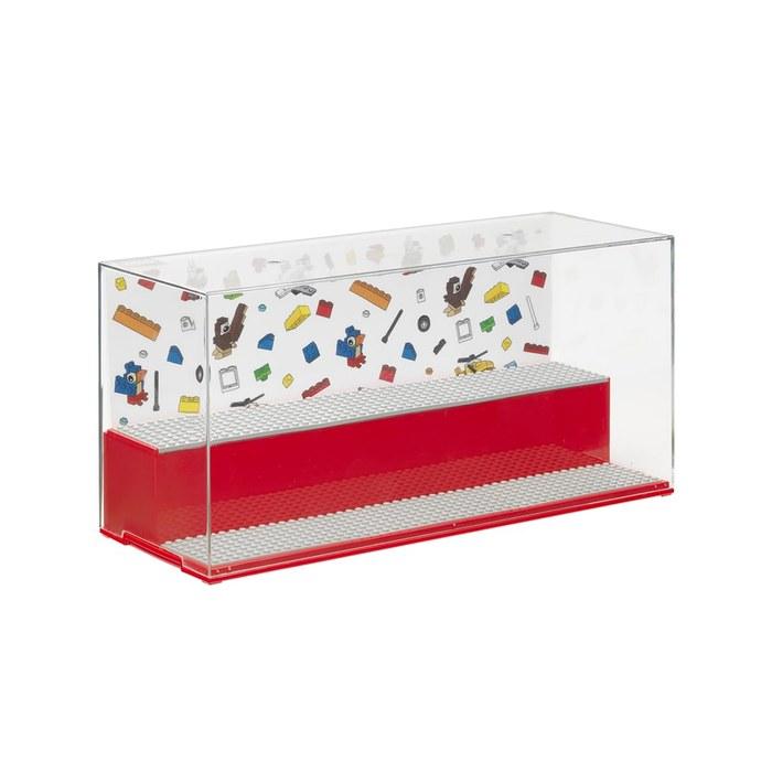 Room Copenhagen LEGO Play & Display Case Bright Red 40700001 (398mm x 149mm x 192mm)