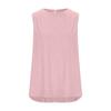 2024 Women's Plus Size Sleeveless Cotton-Linen Casual Top