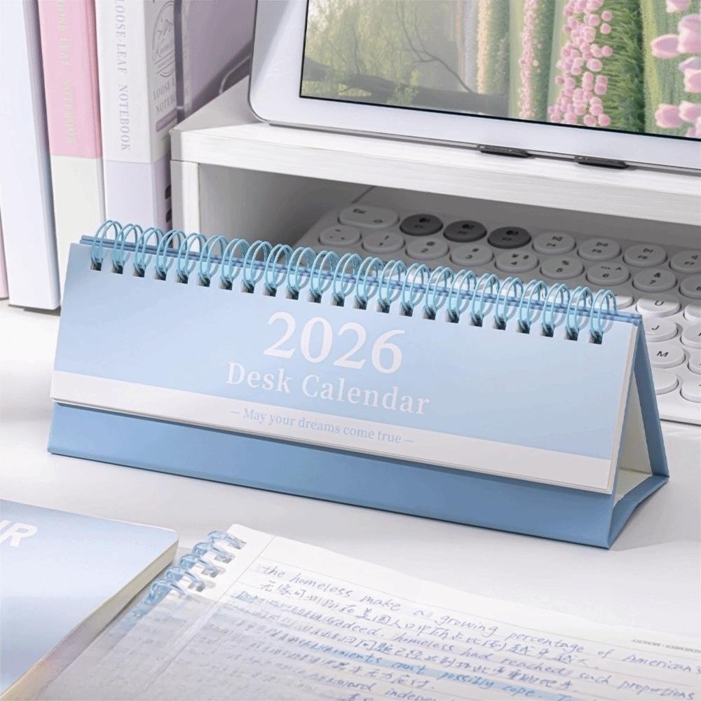 

Simple Portable 2026 Desk Calendar Schedule Mark Desktop Display Desktop Calendar Schedule Planner Desktop Ornaments