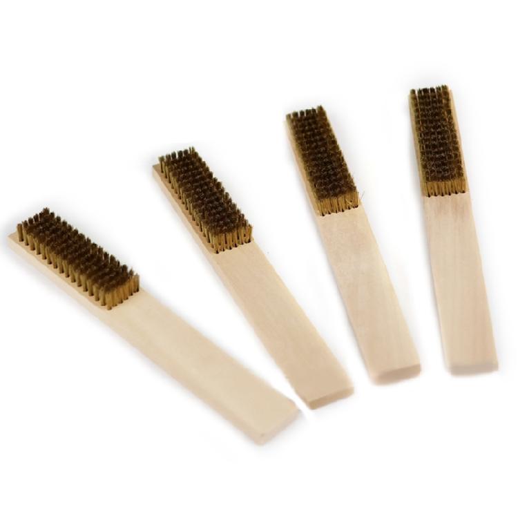 Wire Brush Small Detailing Wire Scratch Brushes for Cleaning Copper Bristles