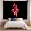 Houston Rockets (1) Künstlerisches Wandbehang-Gobelin für Haus Schlafzimmer Wohnzimmer Dekor Tolle Geschenkidee