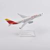 16cm A330 IBERIA Metal Alloy Model Plane Aircraft Model Toy Airplane Birthday Gift
