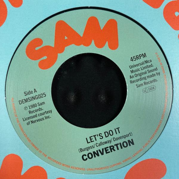 

7inch Record CONVERTION - Let s Do It / All I Want Is You DEMSING025 Sam Records 2023 Europe Dance & Electronica