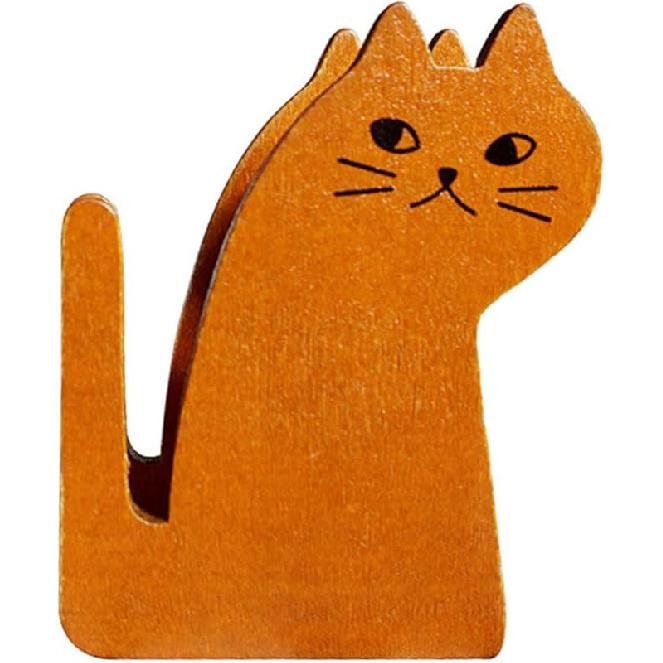 

STOBOK Держатель для кошачьей ленты Офисная настольная подставка Диспенсер - Милый резак для васи-ленты - Винтажный милый кошачий декор Пленка 8.7X6CM коричневый