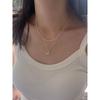 Silver925 Hook Pendant Necklace (2Color)