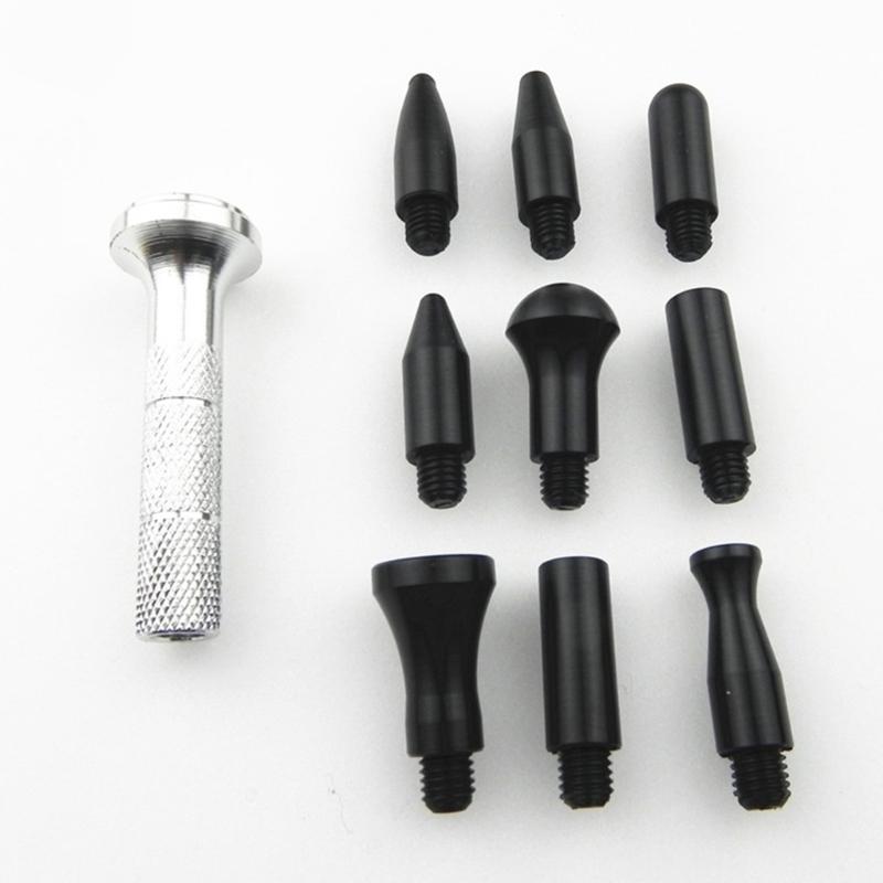 Car Sheet Metal Dent Repair Leveling Pen Professional Car Dent Tap Down Pen Automotive Repair Tool Pit Knocking Pen