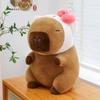 New Hooded Kapibara Plush Toy Kulomi Hood Capybara Doll Girl Children's Ragdoll