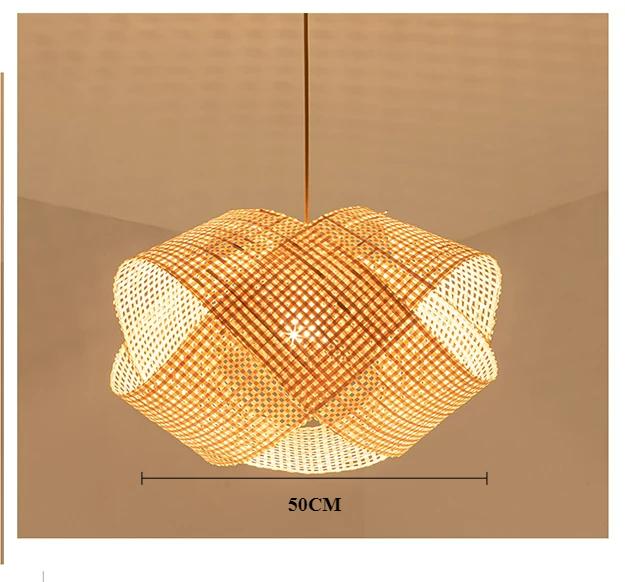 Tea Room Tea Table Hotel Restaurant Paper Japanese Lamps Bamboo Chandelier Durlite New Chinese Style Creative Restaurant