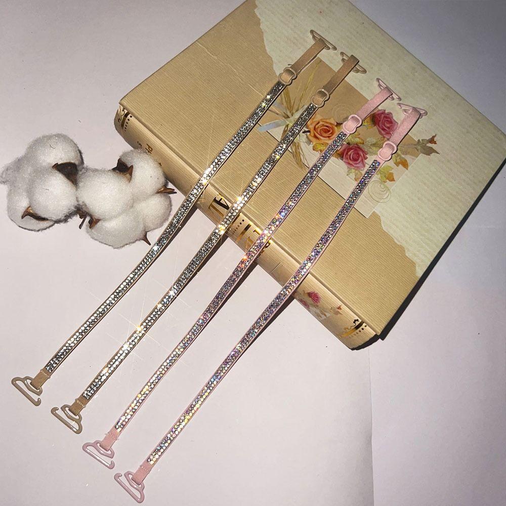 1Pair Anti-slip Lingerie Strap Adjustable Underwear Shoulder Belts  Wedding Party Dress