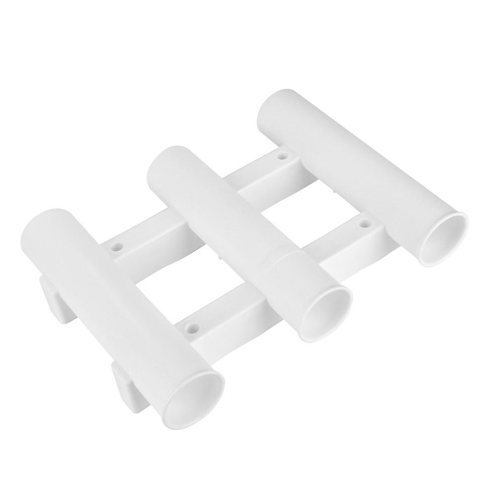 Boat Fishing 3 Tube Rod Holder Bracket Rack Pole Tube Mount Tool Accessory