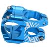 Bike Stem 35mm Lightweight High Strength CNC Aluminum Alloy Handlebar Short Stem for Road Mountain Bikes Blue