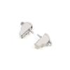 ECF5070 2 Pieces Sun Visor Holder Clips Hook Retainer Light Gray 735633192 for Fiat Tipo 356 Egea 2015-On