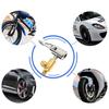 Car Tire Nozzle, Car Tire Valve Adapter, Car Tire Air Chuck Durable and Portable