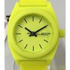 Used NIXON yellow-green quartz watch