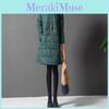 Women Winter Warm Quilted Coat Pullover Dress Long Sleeve Loose Tops Plus Size For Ultimate Comfort And Style