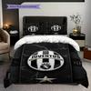 Juventus Legacy: Passion Pride Bedding (1 * Duvet Cover + 2 * Pillowcase, Without Core) Soft and Comfortable Bedding Set Christmas Birthday Gift