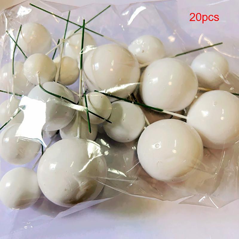 Spherical Cake Decoration Mini Balloon Cake Decoration Sticker Foam Ball Cake Decoration Ball Cake Decoration