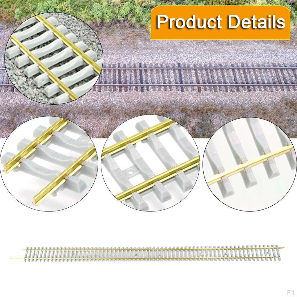 Model Train Parts for Micro Landscaping, Scale Railway Track, DIY Preschool