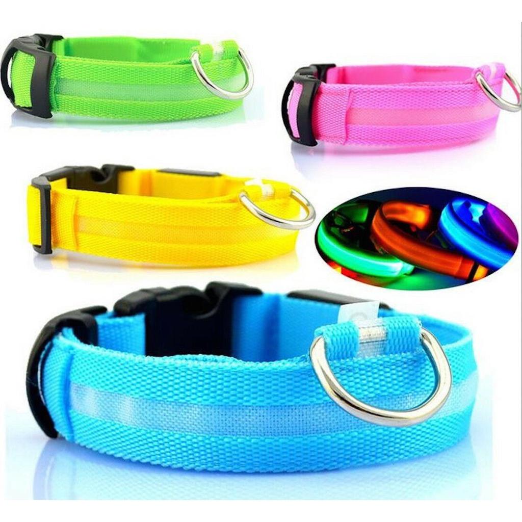 Haustier LED leuchtendes Hundehalsband wiederaufladbar für kleine mittlere große Hunde