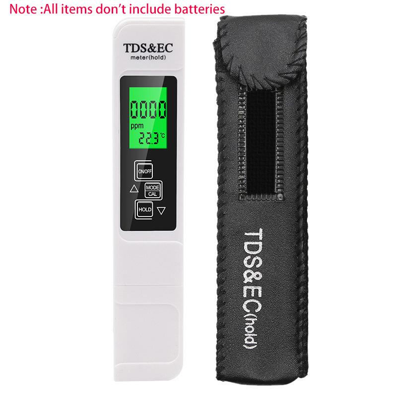 3 In 1 Digital PH /TDS/ EC Meter Tester Thermometer Pen Water Purity PPM Filter Hydroponic for Aquarium Pool Water Monitor Tools