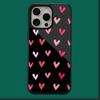 Cute Love Heart Phone Case For iPhone17,16,15,14,13,12,11,Plus,Pro,Max,Mini Soft Magesafe Magnetic Wireless Charge
