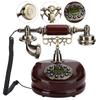 MYS-6200A Harts Dubbelt Syfte Antik Hantverksdekoration Vred Vintage Europeisk Telefon