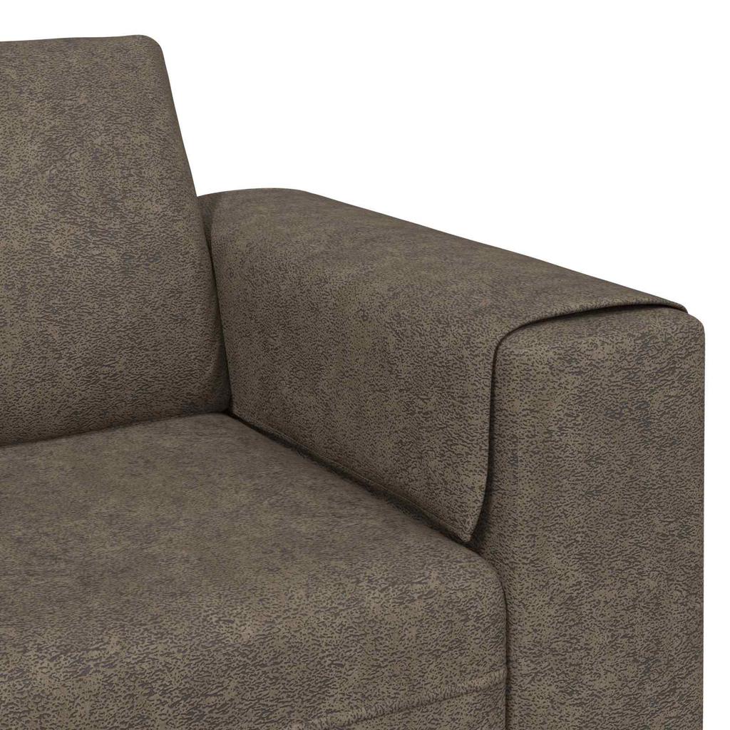 Living Room Sofa 3 Pcs Dark Grey