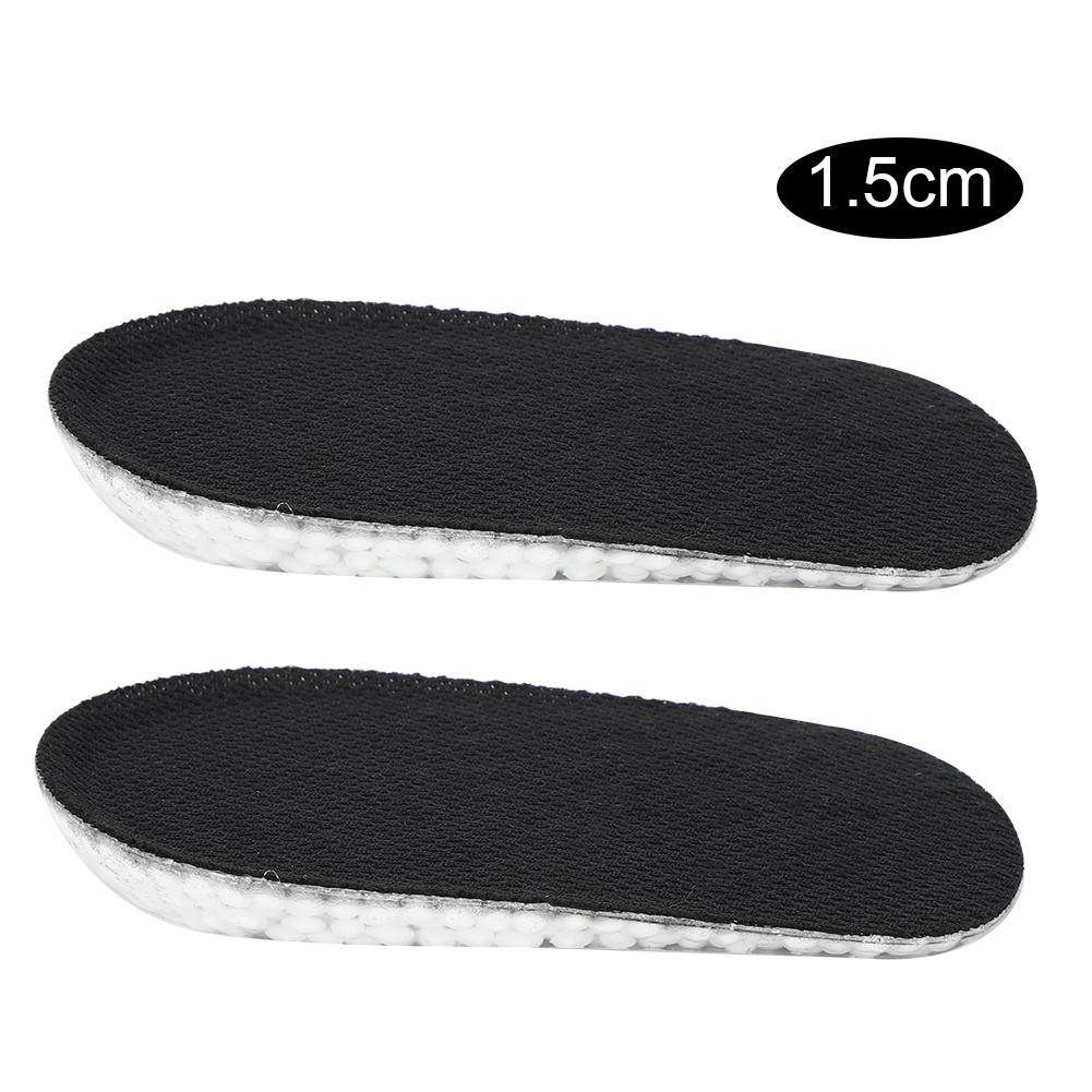 Foot Pads Heel Elevator Pair Height Increase Insole Half Invisible Heel Insert Shoes Lift Pad Taller Cushion Heightening Insole