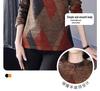 Women's Fleece-Lined Half-High Collar Long-Sleeve Top for Autumn/Winter 2026