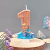 Number Candles 0-9 Set for Birthday, Supplies for Kids Party Baking