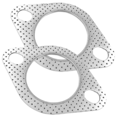 

Прокладка глушника, прокладка турбіни, прокладка вихлопної системи, прокладка фланця, внутрішній діаметр 51 мм, товщина 2 мм, набір з 2 штук, прокладка турбіни, для автомобілів та мотоциклів