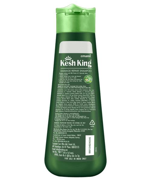 Kesh King Ayurvedisches Shampoo zur Schadensreparatur, 340 ml